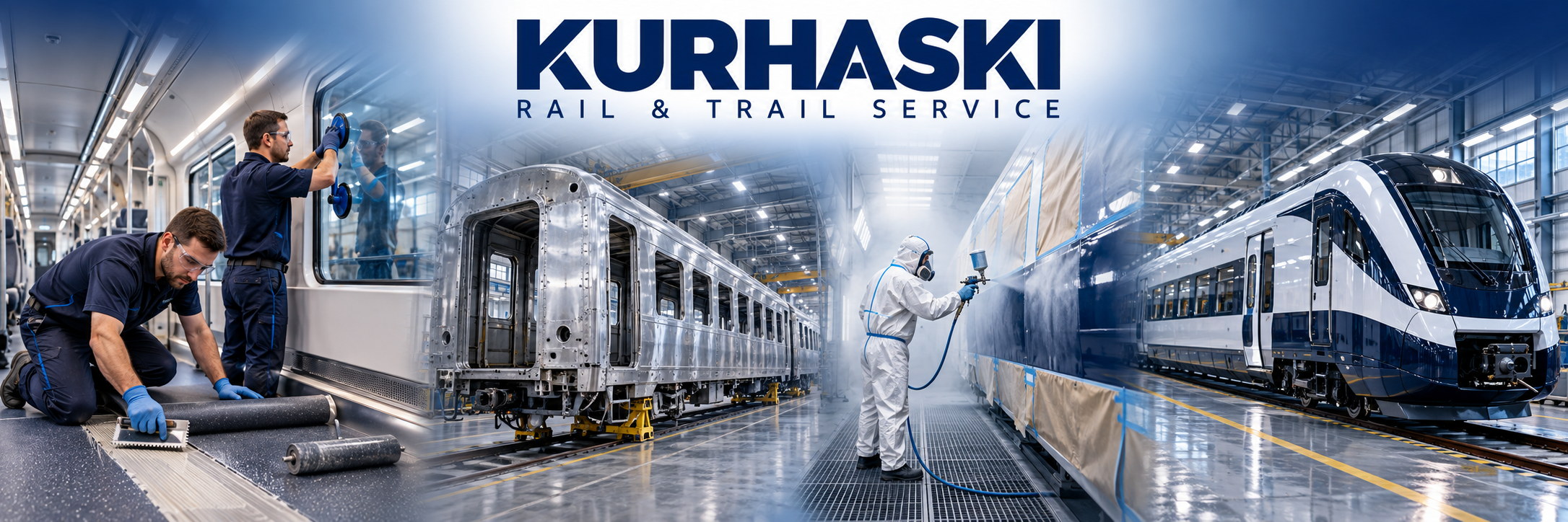 KURHASKI Rail & Trail Service – Schienenfahrzeug-Komplettprozess